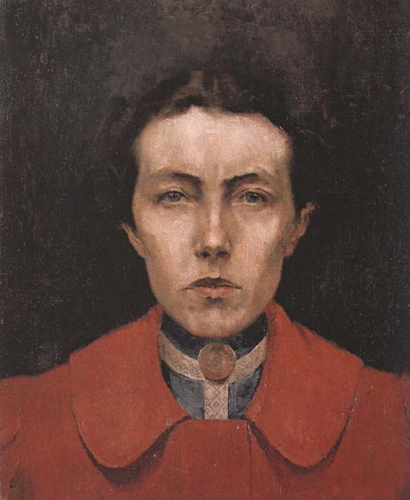 Aurelia de sousa Self-Portrait France oil painting art